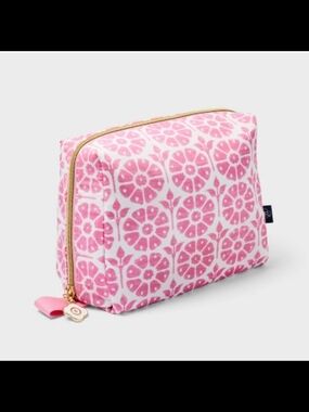 Roller Rabbit Target Daisy Floral Toiletry Bag Pink